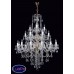 Подвесная люстра хрустальная ArtGlass BIBIANA XVIII