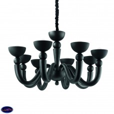 Люстра подвесная Ideal lux Bon Bon Sp8 Nero 140346