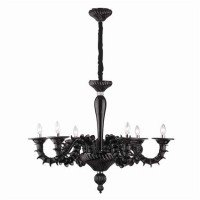 Подвесная люстра Ideal lux Ca' Rezzonico Sp6 Nero 007724