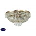 Люстра потолочная хрустальная Ideal lux Caesar Pl6 Oro 114682