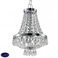 Люстра подвесная хрустальная Ideal lux Caesar Sp4 Cromo 034072