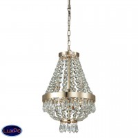 Люстра подвесная хрустальная Ideal lux Caesar Sp4 Oro 114712