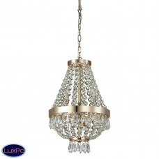 Люстра подвесная хрустальная Ideal lux Caesar Sp4 Oro 114712