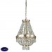 Люстра подвесная хрустальная Ideal lux Caesar Sp4 Oro 114712