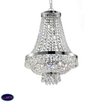 Люстра подвесная хрустальная Ideal lux Caesar Sp6 Cromo 033532