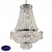 Люстра подвесная хрустальная Ideal lux Caesar Sp9 Cromo 041827