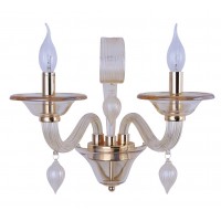 Бра Crystal Lux CAETANO AP2 AMBER