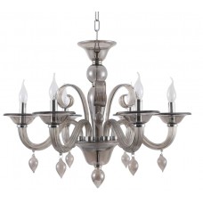 Люстра подвесная Crystal Lux CAETANO SP-PL6 SMOKE