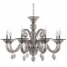 Люстра подвесная Crystal Lux CAETANO SP-PL8 SMOKE