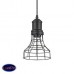 Светильник подвесной Ideal lux Cage Sp1 Plate Nero 129228