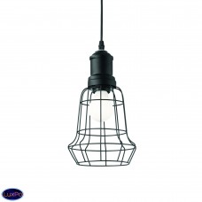 Светильник подвесной Ideal lux Cage Sp1 Square Nero 129259