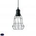 Светильник подвесной Ideal lux Cage Sp1 Square Nero 129259