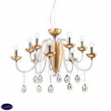 Люстра подвесная Ideal lux Camelia Sp10 Oro 125084