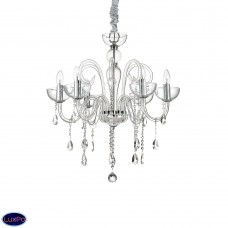 Люстра подвесная Ideal lux Canaletto Sp6 Trasparente 027623