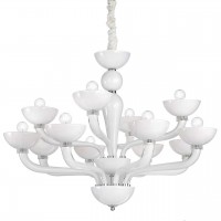Люстра подвесная Ideal lux Casanova Sp12 Bianco 094052