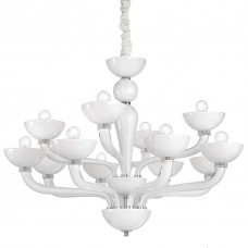 Люстра подвесная Ideal lux Casanova Sp12 Bianco 094052