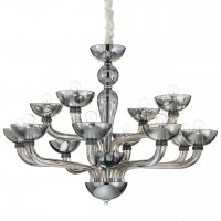 Люстра подвесная Ideal lux Casanova Sp12 Fume' 095622