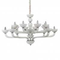 Люстра подвесная Ideal lux Casanova Sp16 Bianco 094120