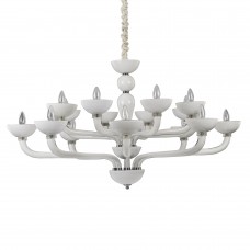 Люстра подвесная Ideal lux Casanova Sp16 Bianco 094120