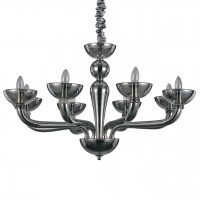 Люстра подвесная Ideal lux Casanova Sp8 Fume' 095615