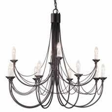 Люстра Elstead Lighting CB12 BLACK CARISBROOKE