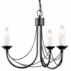 Люстра Elstead Lighting CB3 BLACK CARISBROOKE