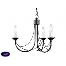 Люстра подвесная/потолочная Elstead Lighting CARISBROOKE CB3 BLK