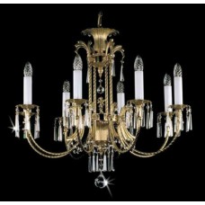 Подвесная люстра хрустальная ArtGlass CELESTINA