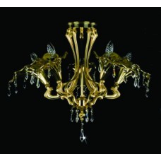 Хрустальная потолочная люстра ArtGlass CHRISTA V