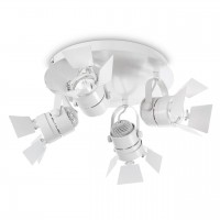 Спот Ideal lux Ciak Pl4 Bianco 122281