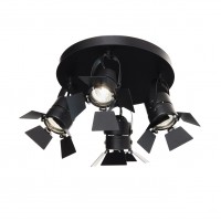 Спот Ideal lux Ciak Pl4 Nero 095707