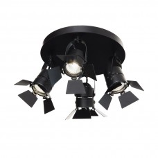 Спот Ideal lux Ciak Pl4 Nero 095707