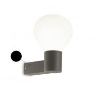 Светильник уличный настенный Ideal lux Clio Ap1 Nero 146614