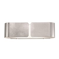 Светильник настенный Ideal lux Clip Ap2 Mini Argento 091136