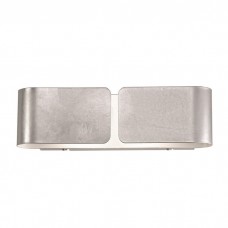 Светильник настенный Ideal lux Clip Ap2 Mini Argento 091136