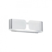 Настенный светильник Ideal lux Clip Ap2 Small Bianco 014166