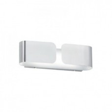 Настенный светильник Ideal lux Clip Ap2 Small Bianco 014166