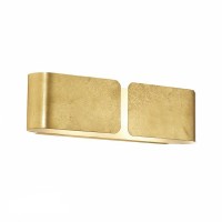 Настенный светильник Ideal lux Clip Ap2 Small Oro 088266
