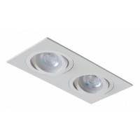 Светильник встраиваемый Crystal Lux CLT 002С2 WH