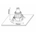 Светильник встраиваемый Crystal Lux CLT 003С1 WH