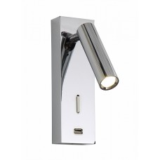 Светильник настенный Crystal Lux CLT 210W USB CH