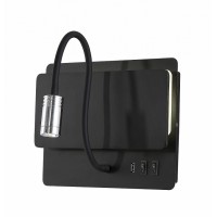Светильник настенный Crystal Lux CLT 226W250USB BL