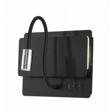 Светильник настенный Crystal Lux CLT 226W250USB BL