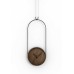Часы Nomon COLGANTE walnut/black, D=30cm, L=79cm COLGB00N