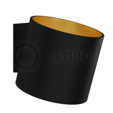 Светильник настенный светодиодный LeDron COME Black-Gold