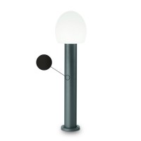 Столб уличный Ideal lux Concerto Pt1 H60 Nero 136097