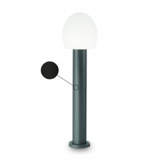 Столб уличный Ideal lux Concerto Pt1 H60 Nero 136097