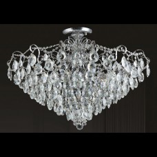 Хрустальная потолочная люстра Crystal Lux CONTESSA PL12 CHROME