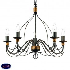 Люстра подвесная Ideal lux Corte Sp5 Ruggine 057187