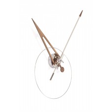 Часы Nomon CRIS WHITE/WALNUT,  d=70см CRN000BN